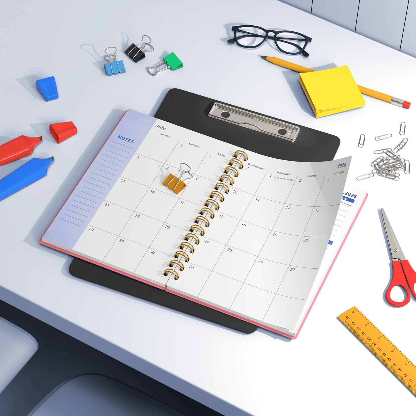 2025-2026 Planner - Academic Weekly & Monthly Planner 2025-2026 with Monthly Tabs, 5.6" X 8.2", Jan. 2025 - Jue 2026, Flexible Cover, Wirebound Month Label