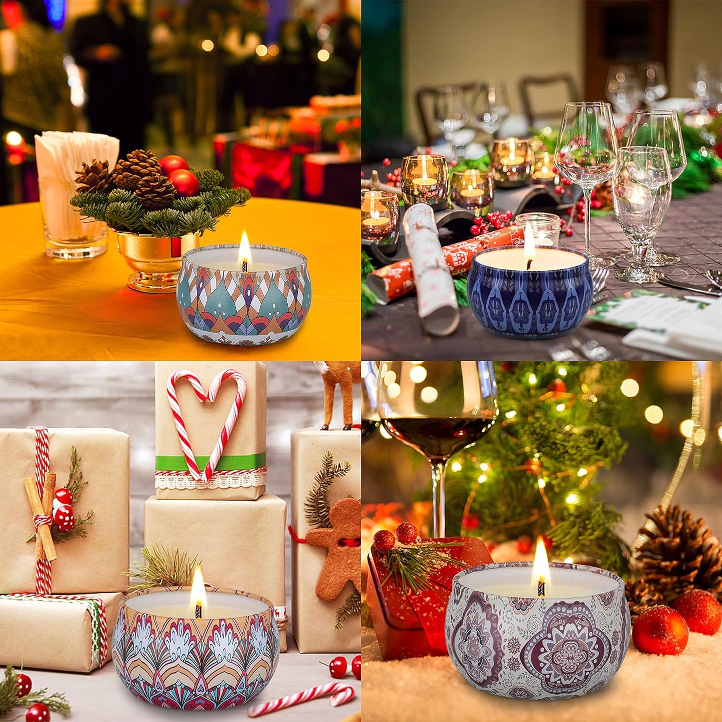 Candles Gifts for Women, 12 Pack Soy Wax Candles for Home Scented, Birthdays Thank You Mothers Day Gifts for Women Mom Who Have Everything