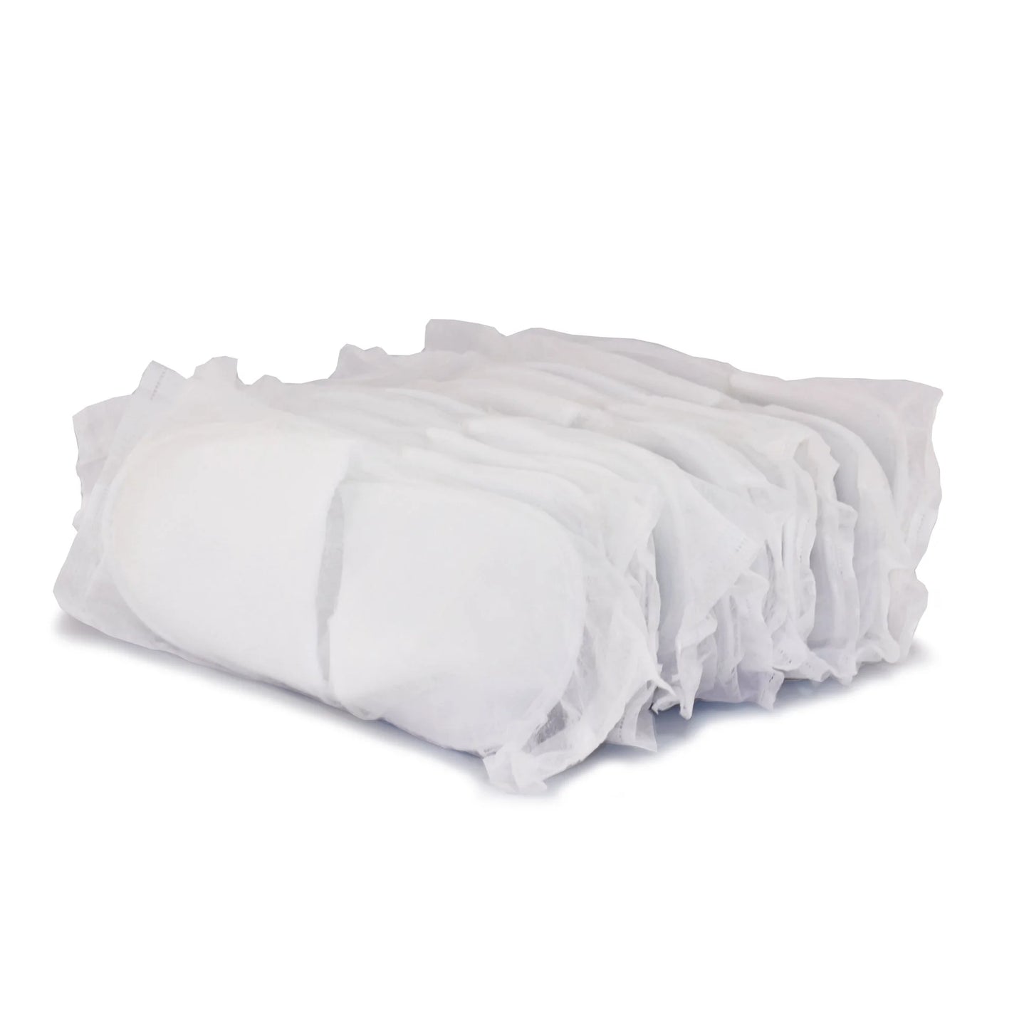 Fabric Packed Terry Cotton Disposable Hotel Slippers for Airbnb Spa Wedding Guests Adult Men Women Size 10-11, White