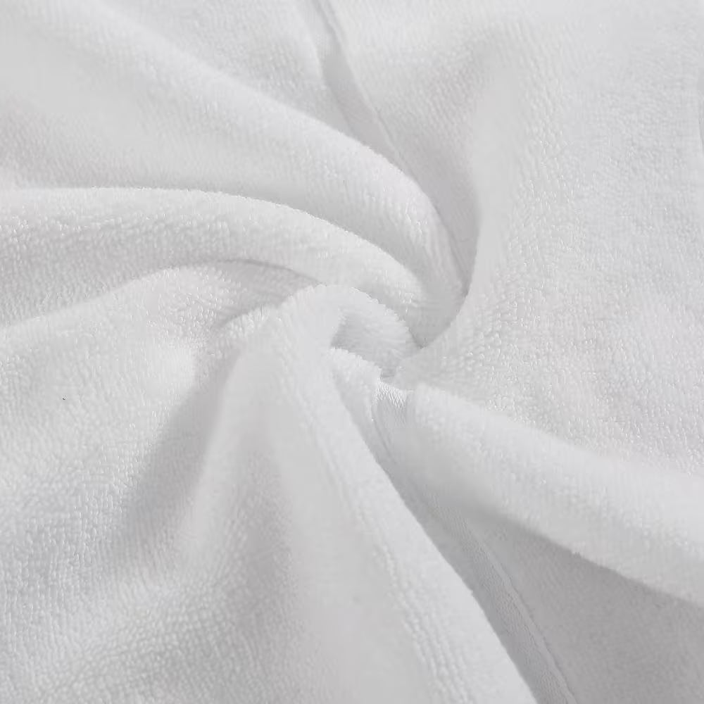 Modern Lux White Cotton 3-Piece Towel Set