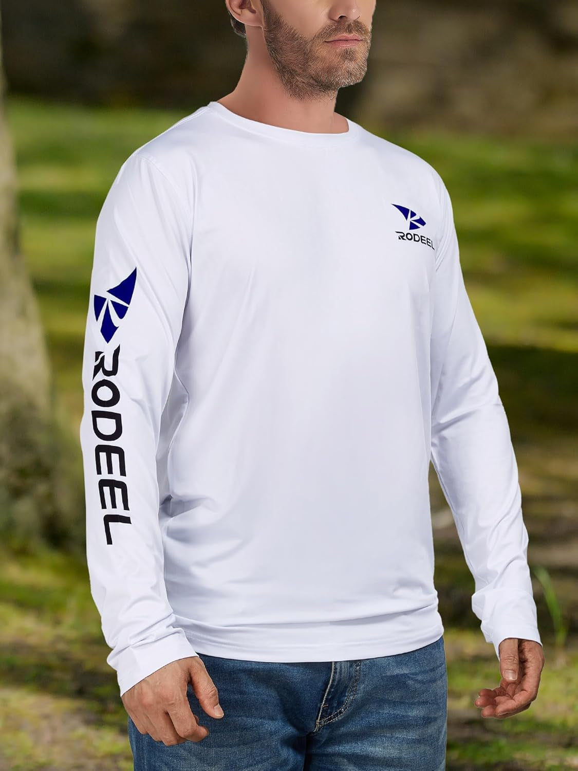 Men'S Fishing Shirts for Men Long Sleeve Wicking Fabric UPF 50 Sun Protection Performance Shirt