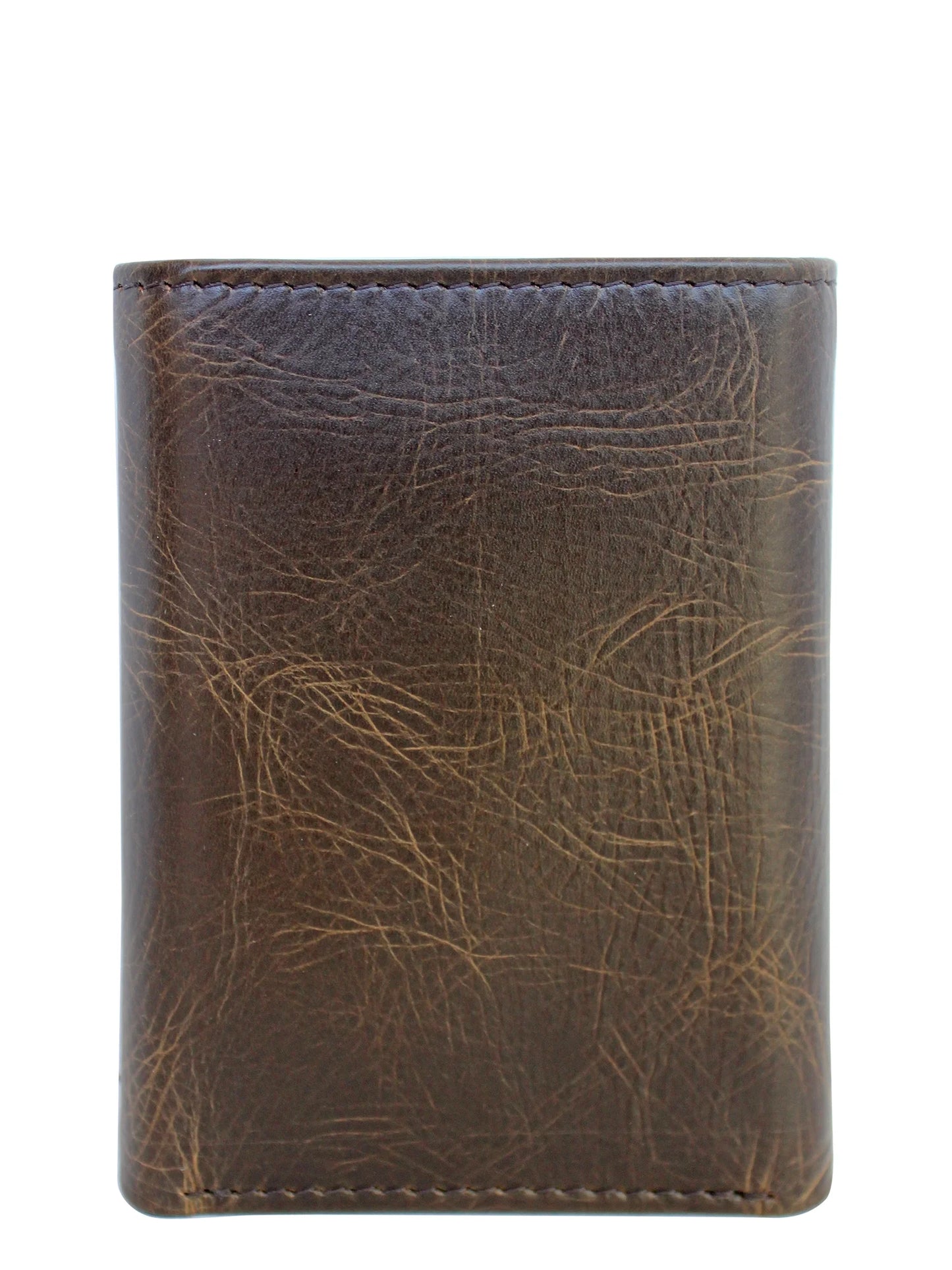 Card Holder Male Casual Trifold Wallets, River Tan