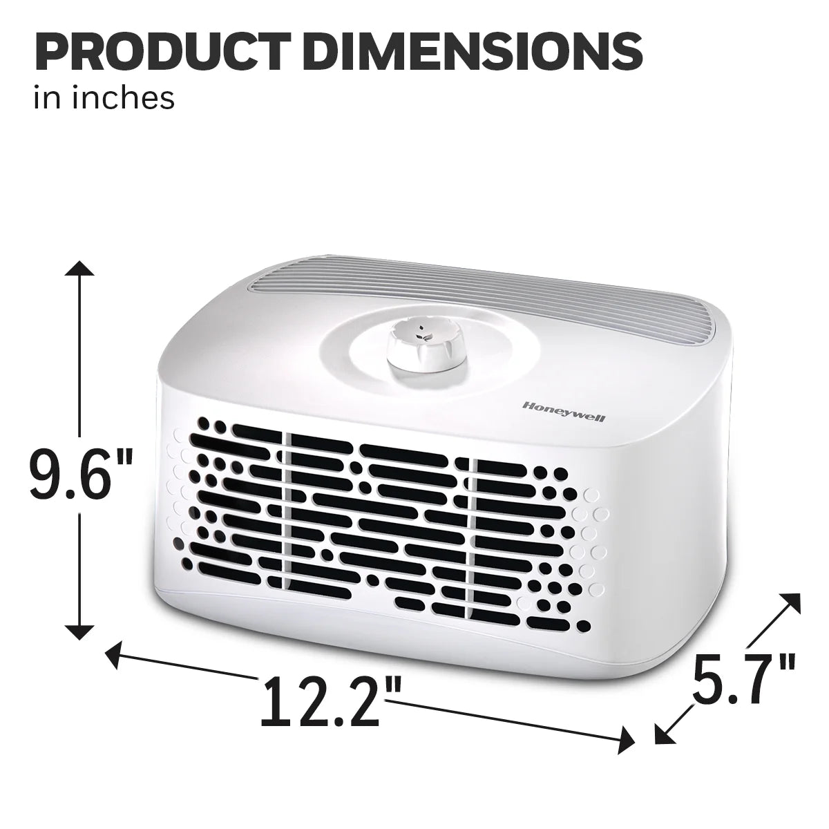 Air Purifier, HHT270, 100 Sq Ft, U Carbon Filter, Allergen, Smoke, Pollen, Dust Reducer