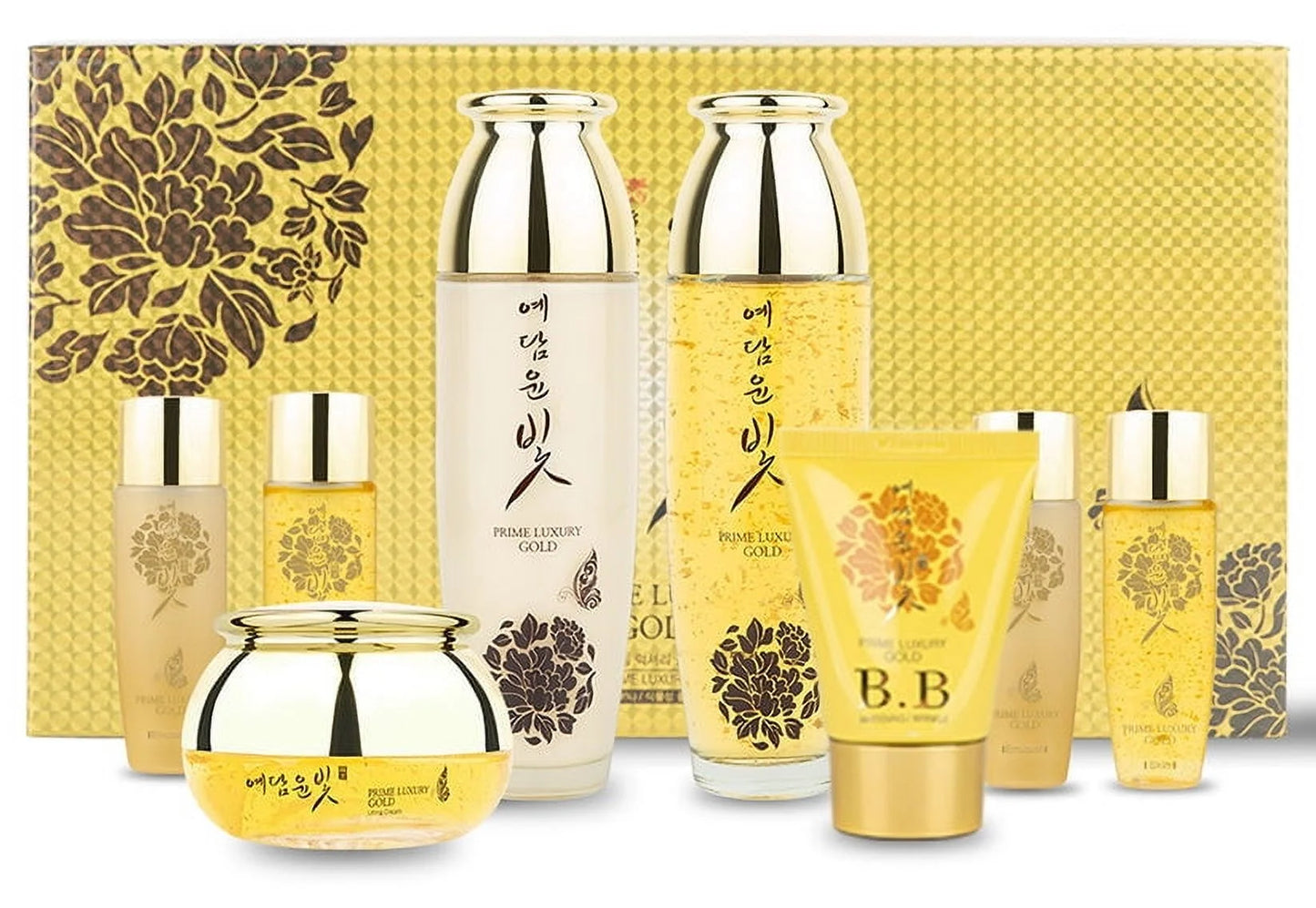 Prime Luxury Gold Women Skin Care Set (4P) Korean Cosmetics