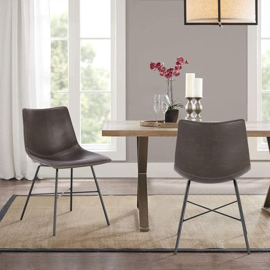 Paxton Dining Chair, Set of 2 Brown