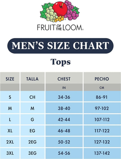 Men'S Stay Tucked V-Neck T-Shirt, 6 Pack, Medium